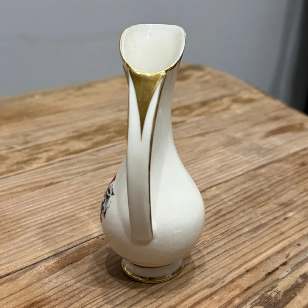 Vintage O&A Bavaria Porcelain Bremen-Vegesack Coat of Arms Mini Pitcher 126/1